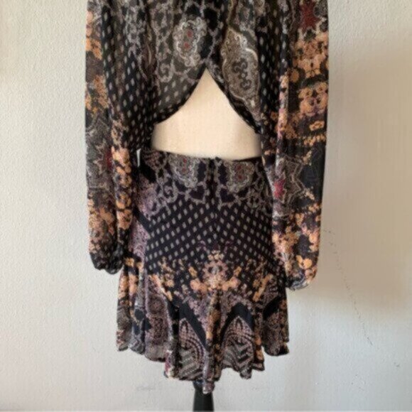 NWOT Free People Seven Wonders Mini Dress - Picture 11 of 12
